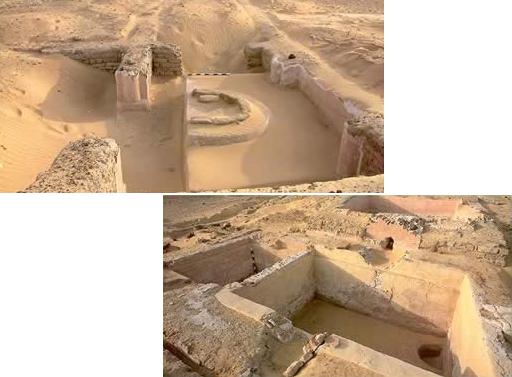 Monumentos de Ain el-Rees, en Bahariya
