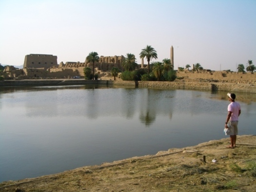 Lago sagrado de Karnak