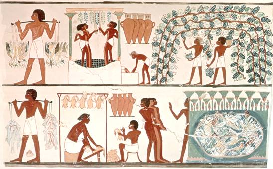 La alimentación en el Antiguo Egipto